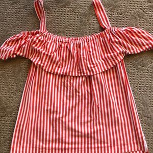 J.Crew off the shoulder tank